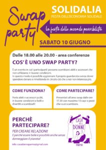 SWAP PARTY a Solidalia 2023